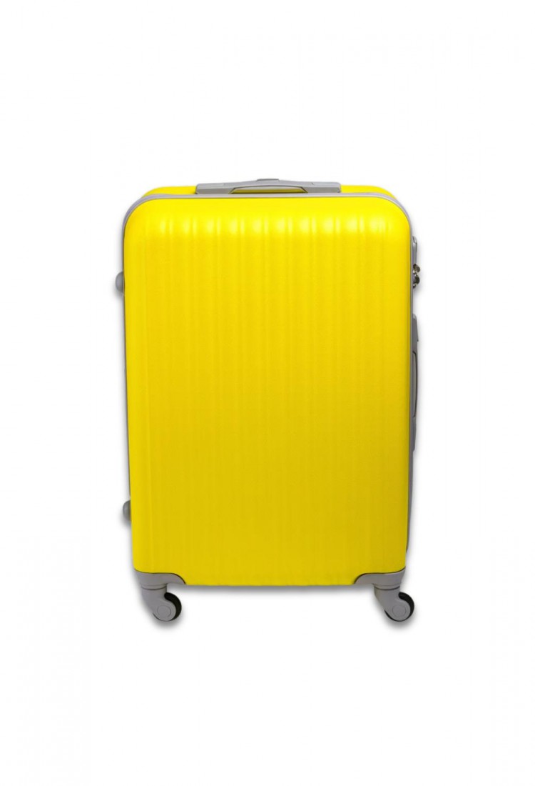Medium Hard Shell Suitcase 64×40×24 cm with 4 Wheels and Security Lock Y000374-6