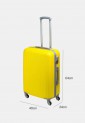 Medium Hard Shell Suitcase 64×40×24 cm with 4 Wheels and Security Lock Y000374-6