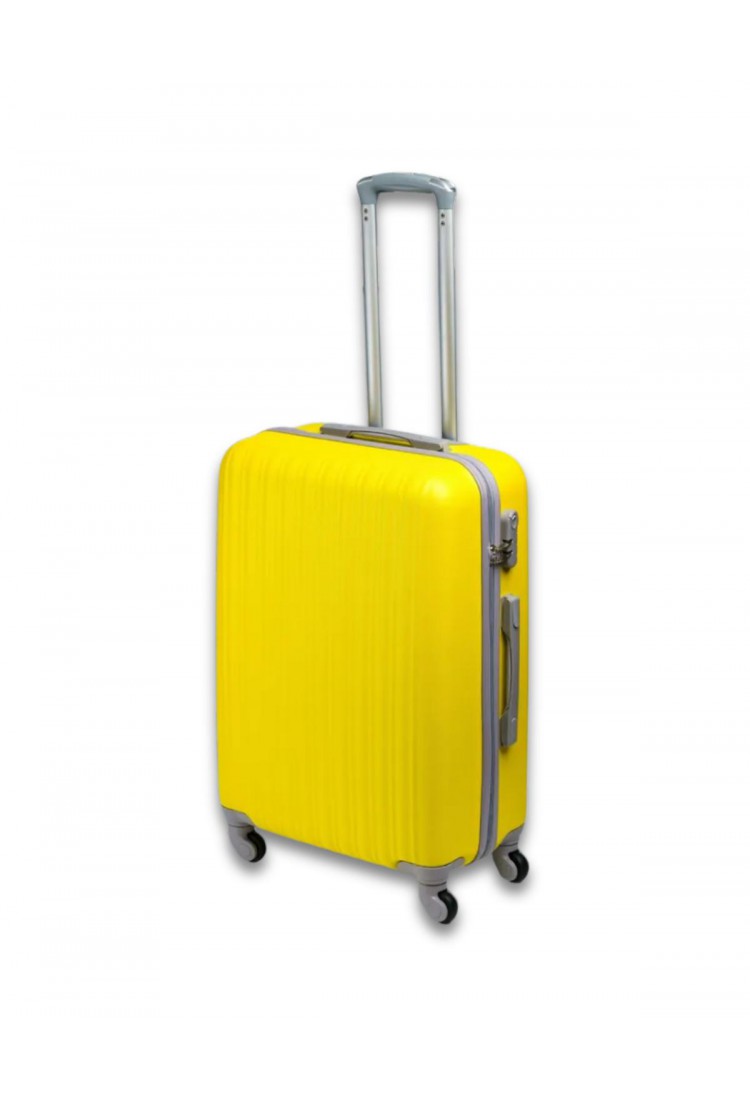 Medium Hard Shell Suitcase 64×40×24 cm with 4 Wheels and Security Lock Y000374-6