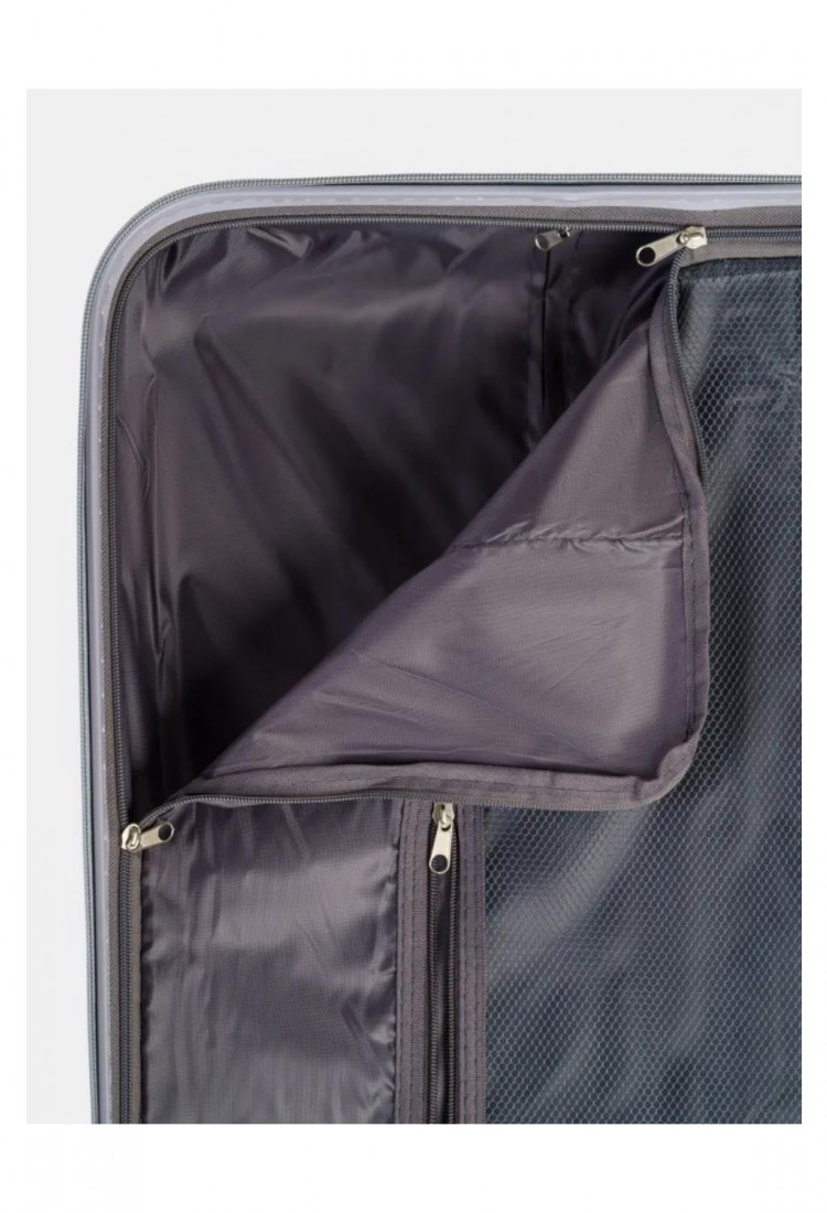 Medium Hard Shell Suitcase 68×43×25 cm with 4 Wheels and Lock Y000373-8