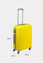 Medium Hard Shell Suitcase 68×43×25 cm with 4 Wheels and Lock Y000373-8