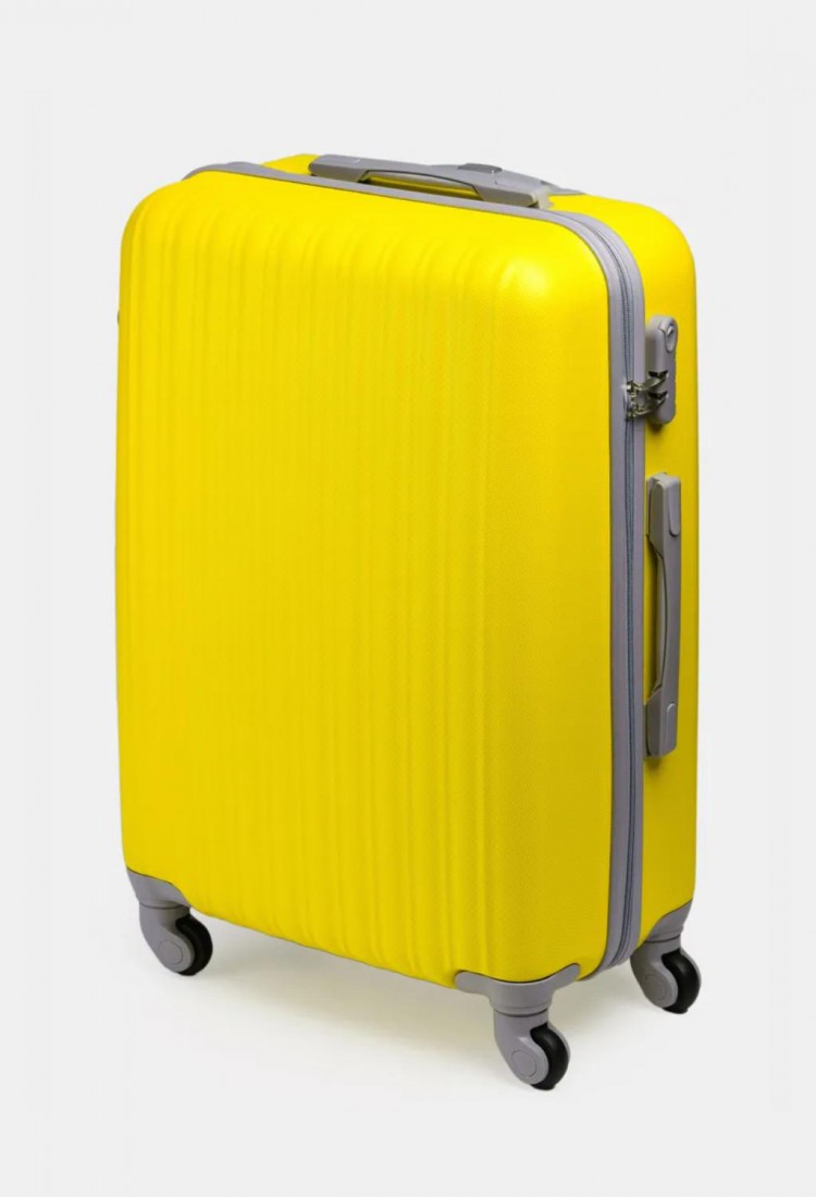 Medium Hard Shell Suitcase 68×43×25 cm with 4 Wheels and Lock Y000373-8