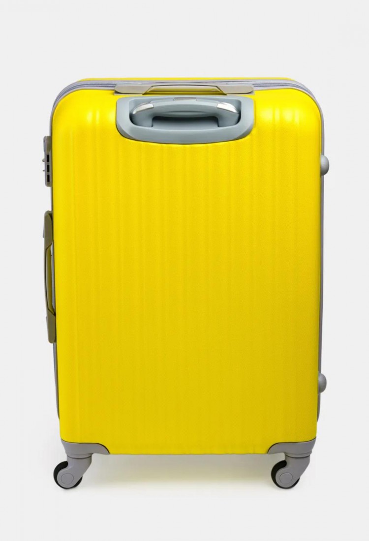 Hard Travel Suitcase 70×44×26 cm with 4 Wheels and Lock Y000373-9