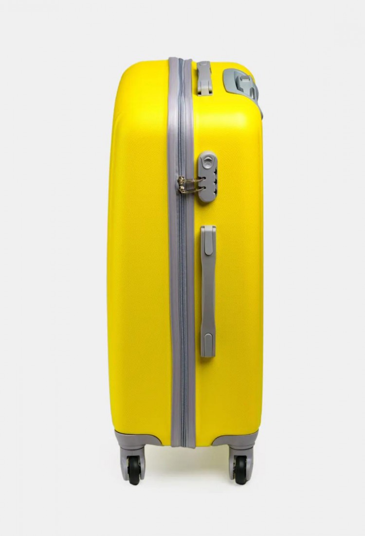 Hard Travel Suitcase 70×44×26 cm with 4 Wheels and Lock Y000373-9