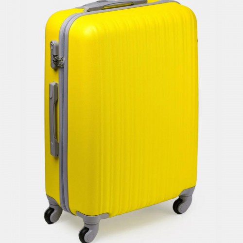 Hard Travel Suitcase 70×44×26 cm with 4 Wheels and Lock Y000373-9