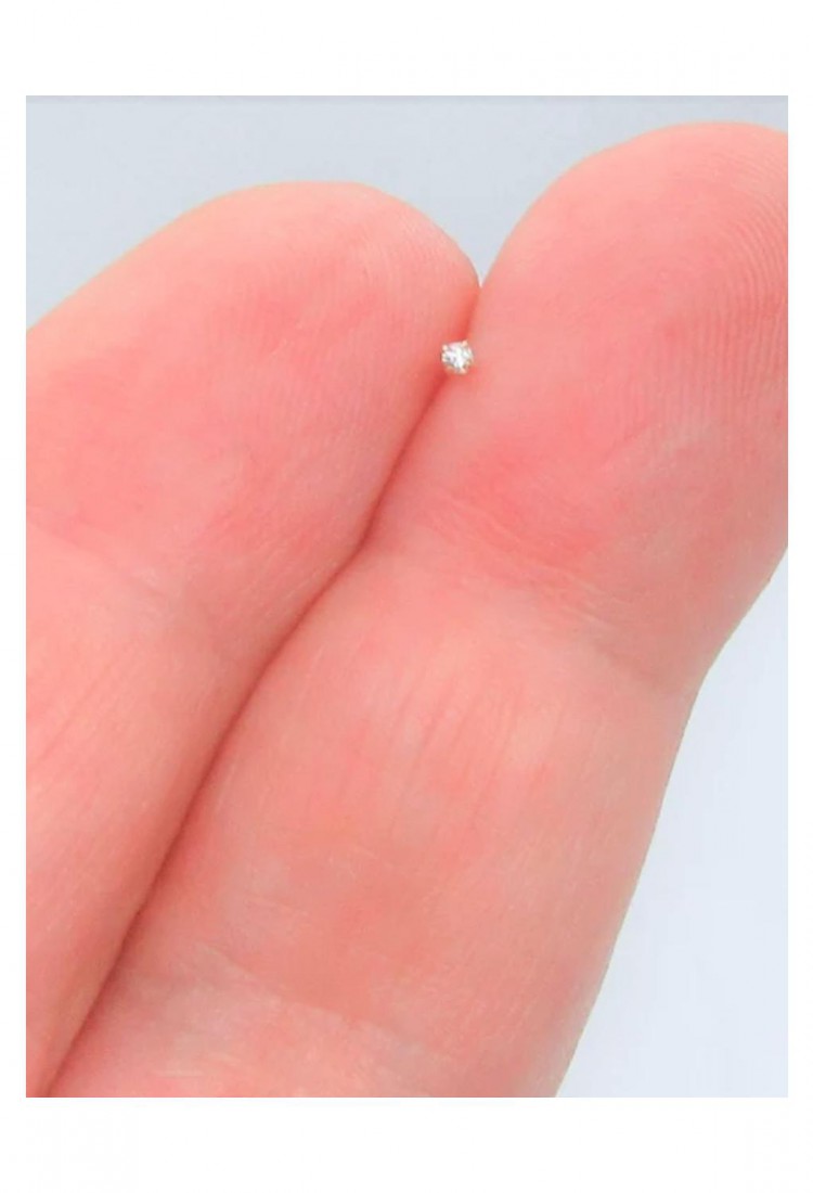 Women's Nose Piercing With Shiny Stone 527346