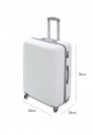Large Suitcase 76×50×30 cm with 4 Wheels and Security Lock W523934-12