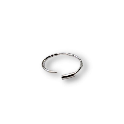 Γυναικείο Ασημένιο Piercing Μύτης Κρίκος 527347
