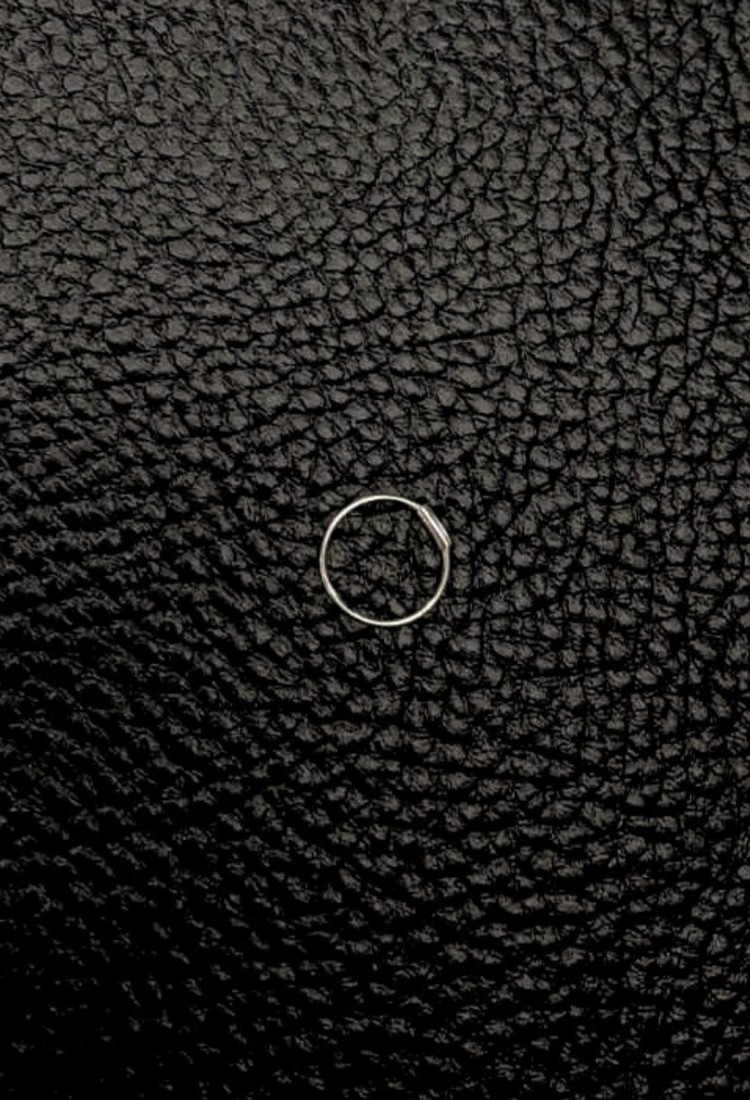 Women's Silver Nose Ring Piercing 527347