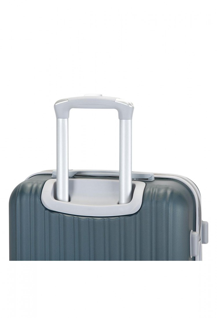 Hard Shell Suitcase 60×38×22 cm with 4 Wheels and Security Lock K000374-4