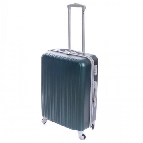 Hard Shell Suitcase 60×38×22 cm with 4 Wheels and Security Lock K000374-4