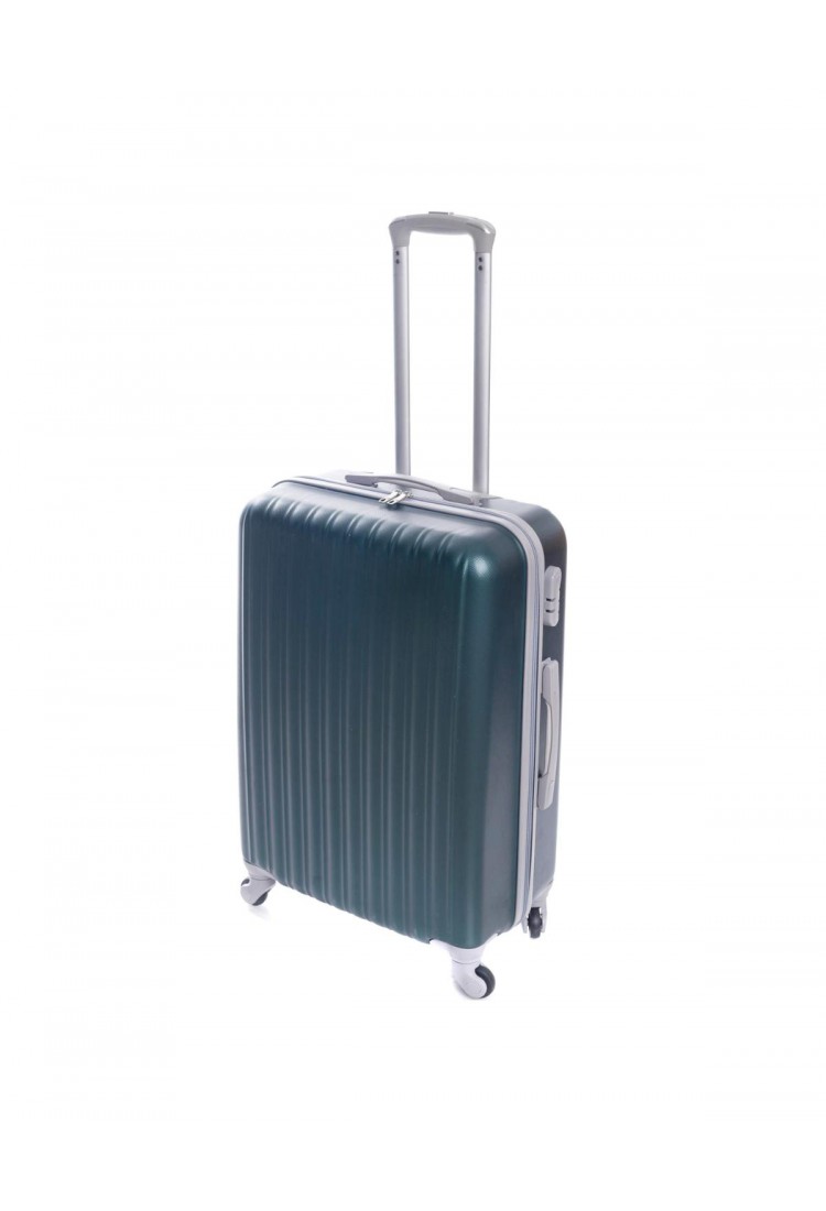 Hard Shell Suitcase 60×38×22 cm with 4 Wheels and Security Lock K000374-4