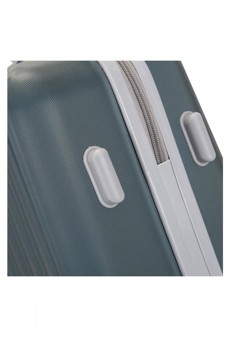 Medium Hard Shell Suitcase 64×40×24 cm with 4 Wheels and Security Lock K000374-6