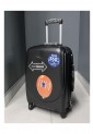 Medium Hard Shell Suitcase 68×43×25cm With 4 Wheels and Lock B000373-8
