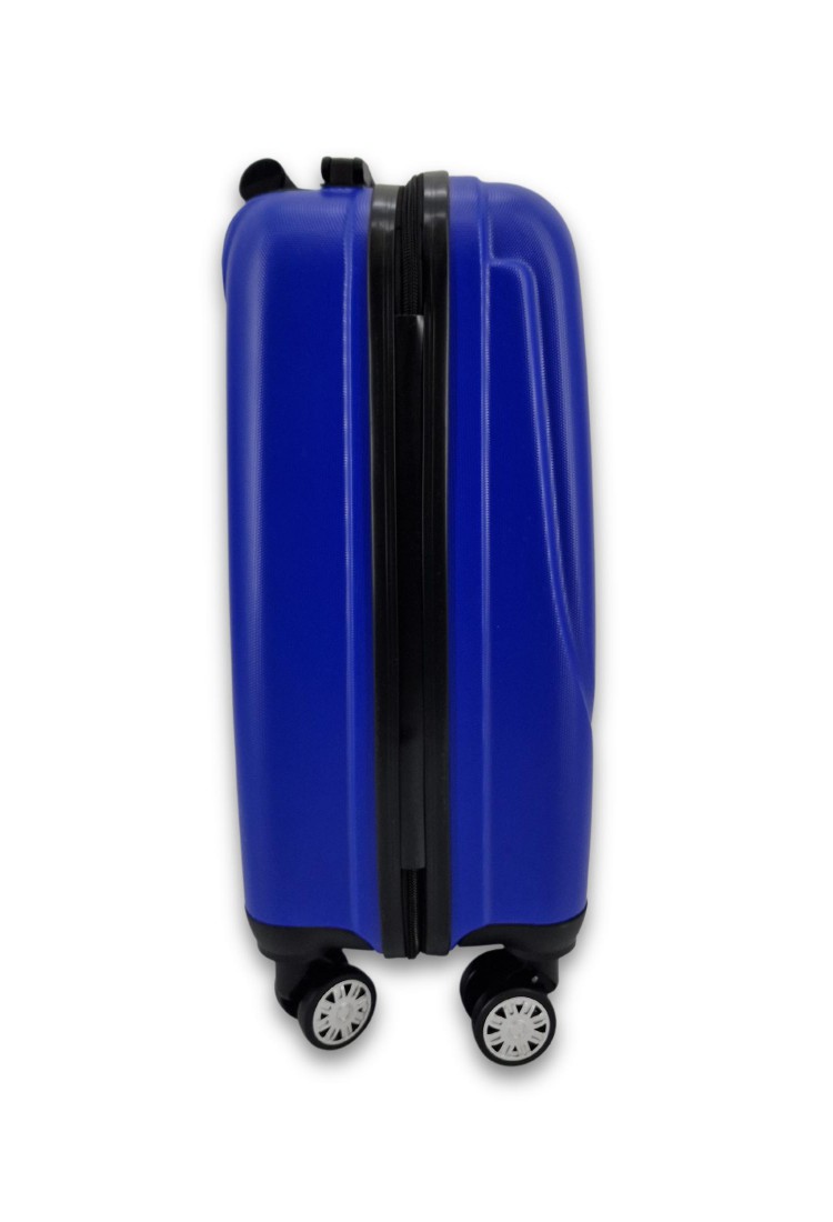 Hard Shell Suitcase 60×38×22 cm with 4 Wheels and Security Lock BS000374-4