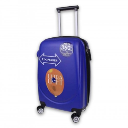 Hard Shell Suitcase 60×38×22 cm with 4 Wheels and Security Lock BS000374-4