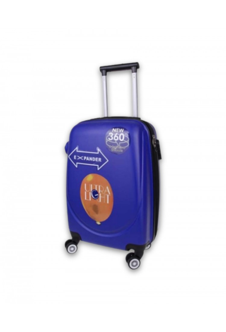 Hard Shell Suitcase 60×38×22 cm with 4 Wheels and Security Lock BS000374-4