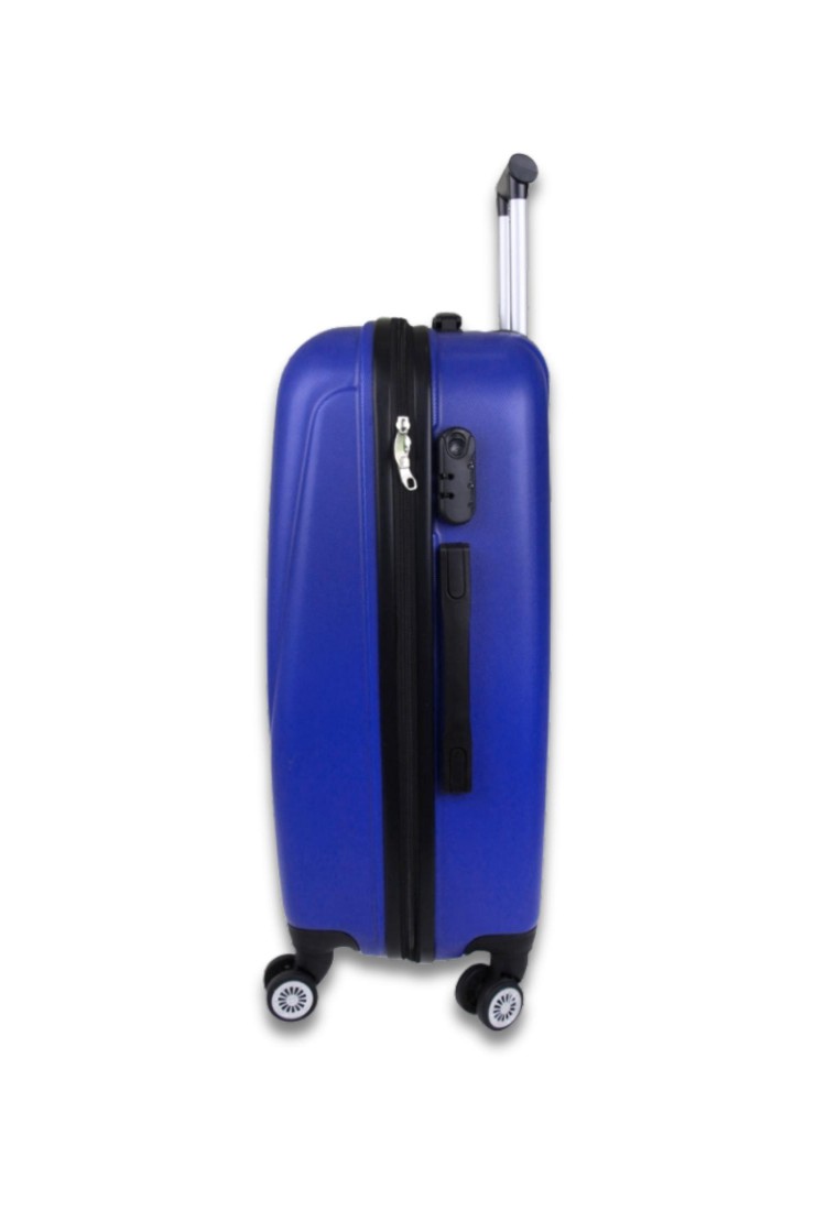 Medium Hard Shell Suitcase 64×40×24cm With 4 Wheels and Security Lock BS000374-6