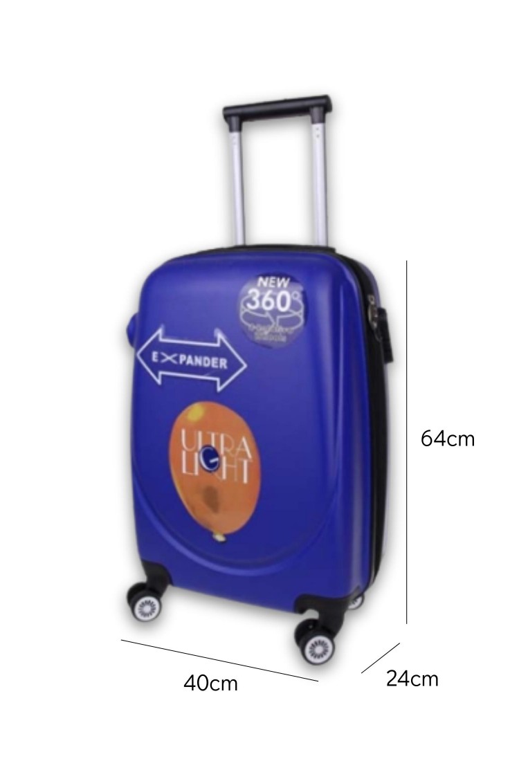 Medium Hard Shell Suitcase 64×40×24cm With 4 Wheels and Security Lock BS000374-6