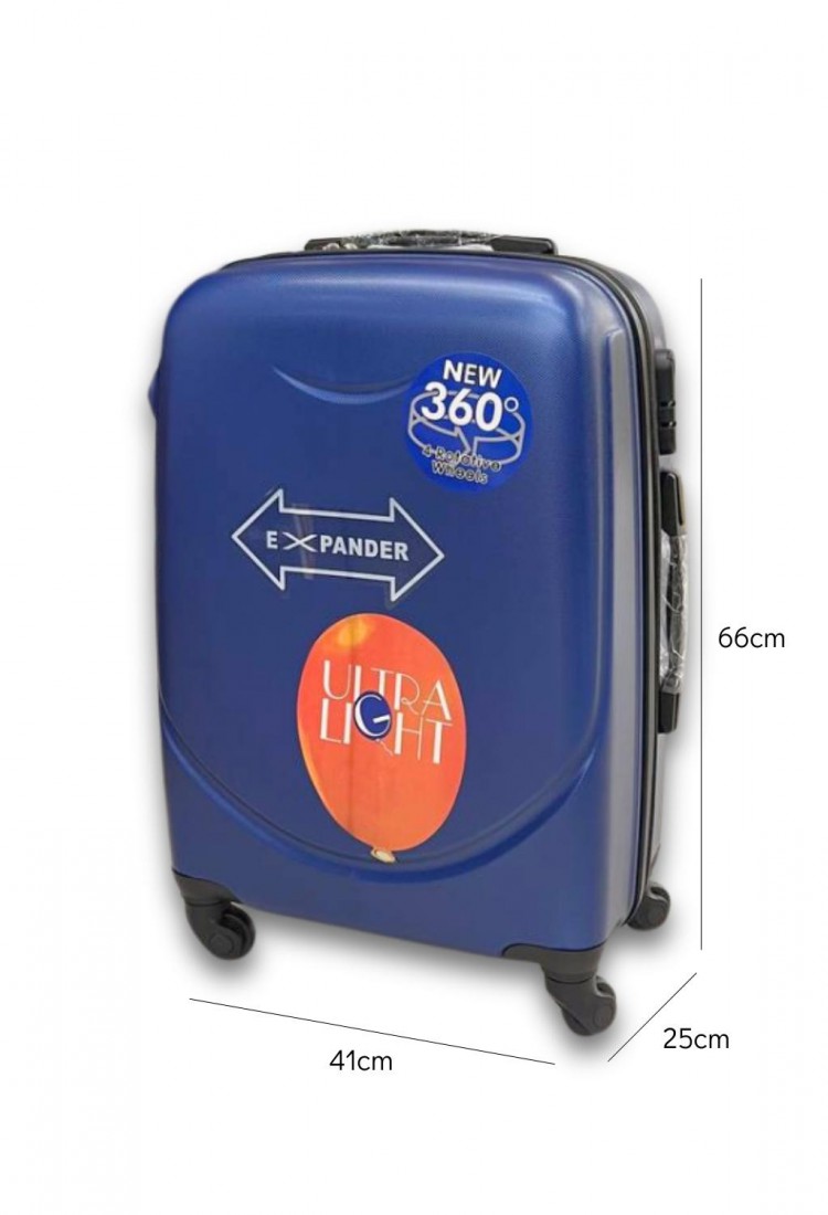 Medium Hard Shell Suitcase 66×41×25cm With 4 Wheels and Security Lock DB000374-7