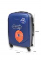 Medium Hard Shell Suitcase 66×41×25cm With 4 Wheels and Security Lock DB000374-7