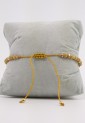 Women's Macrame Bracelet with Natural Multicolor Stones 527299-1