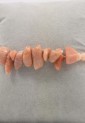 Γυναικείο Μακραμέ Βραχιόλι Με Φυσική Πέτρα Peach Aventurine Και Ροζ Χάντρες 527299-4