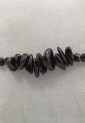 Women's Macrame Bracelet With Natural Black Onyx Stone and Shiny Beads 527299-7