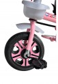 Children’s Pink 3-Wheel Tricycle With Parent Handle And Canopy For Kids 2–6 Years 525821-1