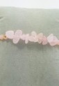 Women’s Macrame Bracelet with Natural Rose Quartz Stone 527299-10