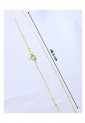 Women's Necklace Silver 925 Gold Plated 40.5 cm 527370