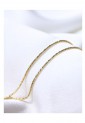 Women's Necklace Silver 925 Gold Plated 50.5 cm 527371