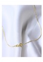 Women's Necklace Silver 925 Gold Plated 50.5 cm 527371