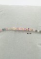 Women’s Boho Macrame Bracelet with Natural Multicolor Tourmaline Stones 527301-3