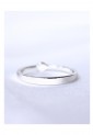 Women's Opal Ring Silver 925 Minimal Design 527382