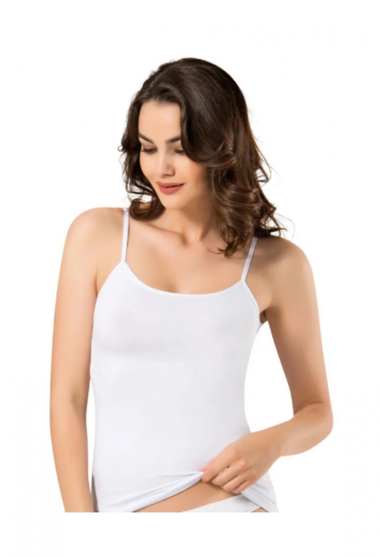 Women’s Cotton Undershirt Slim Strap 527417