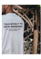 Ανδρική Κοντομάνική Μπλούζα Με Τύπωμα Told Myself To Stop Drinking MT1111-1