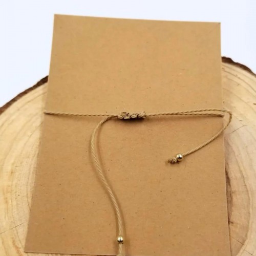 Women's Macrame Bracelet Gemini Zodiac With Natural Stones Adjustable 527290-1