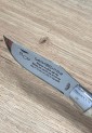 Traditional Cretan folding knife 21cm with bone handle and leather case
