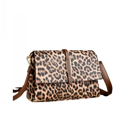 Women's Leopard Print Shoulder & Crossbody Bag 527603