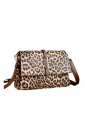 Women's leopard print shoulder and crossbody bag 527603