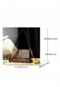 Women's leopard print shoulder and crossbody bag 527603