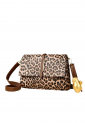 Women's Leopard Print Bag 527603 Women's leopard print shoulder and crossbody bag 527603