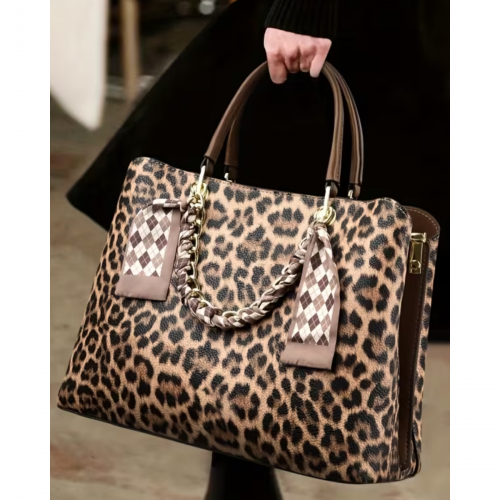 Women's Leopard Print Handbag & Shoulder Bag 527607