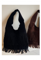 Women's boho fringe shoulder bag 527620