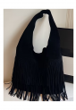 Women's boho fringe shoulder bag 527620