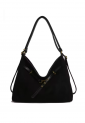 Women's suede style shoulder and crossbody bag 527660