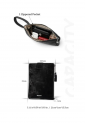 Women's wristlet pouch bag with wrist strap 527637