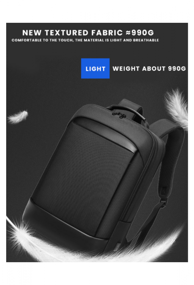 Anti-theft laptop backpack with USB charging port 527643