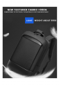 Anti-theft laptop backpack with USB charging port 527643